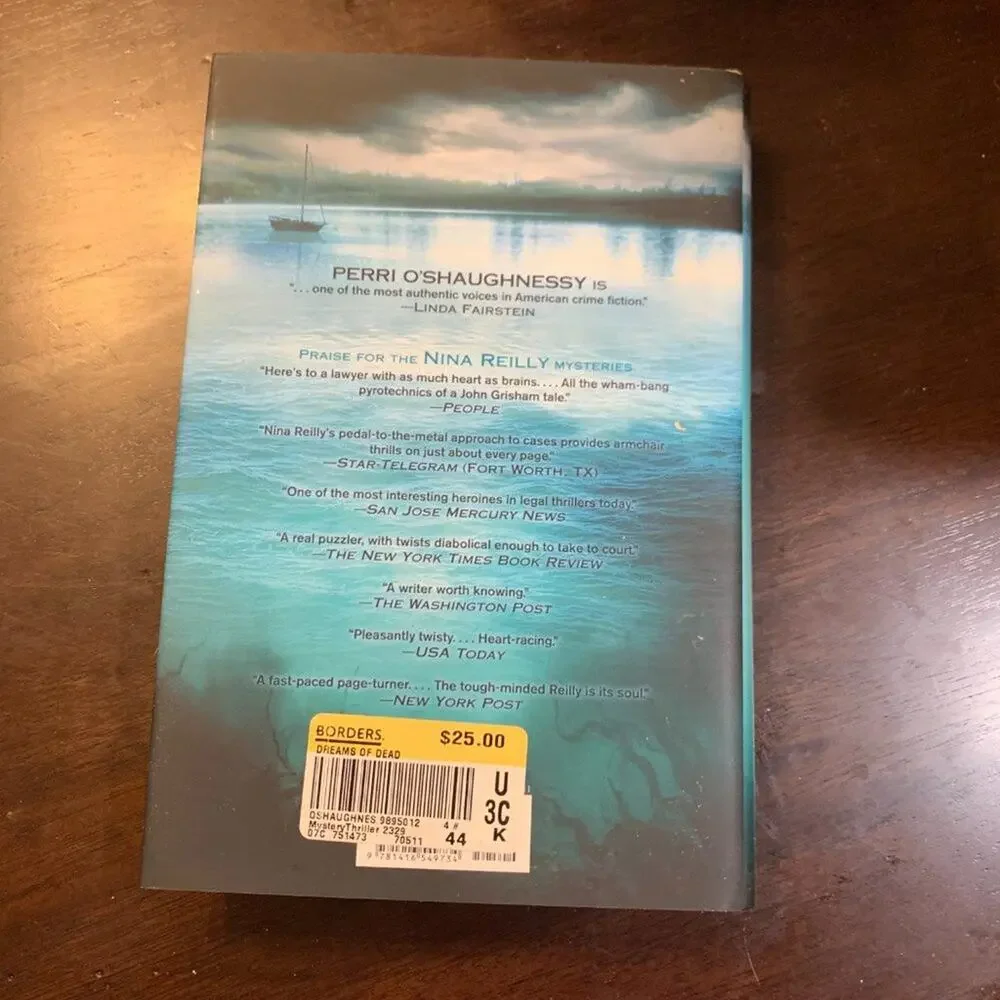 Book Novel - Dreams of the Dead by Perri O'Shaughnessy